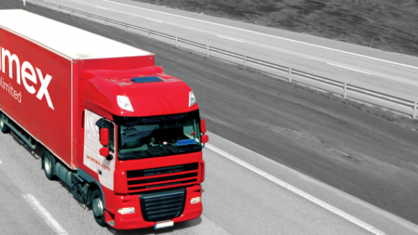 aramex truck