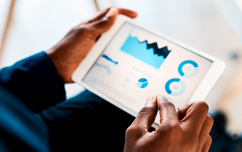 graphs on the tablet