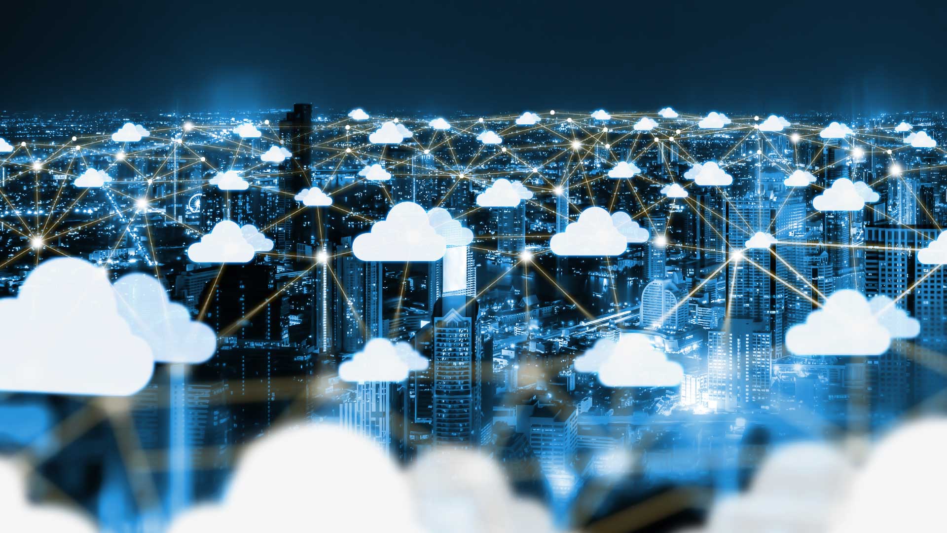 Virtual connection with clouds